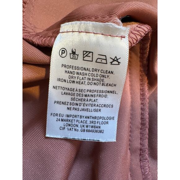 Jenny Yoo NWT Mara Rose Velvet Front Slit Maxi Dress Size 10 - Picture 8 of 10